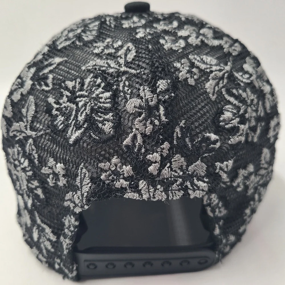 Women Arizona Diamondbacks Hat Snapback Mesh New Era 9Forty Black Floral M-Crown